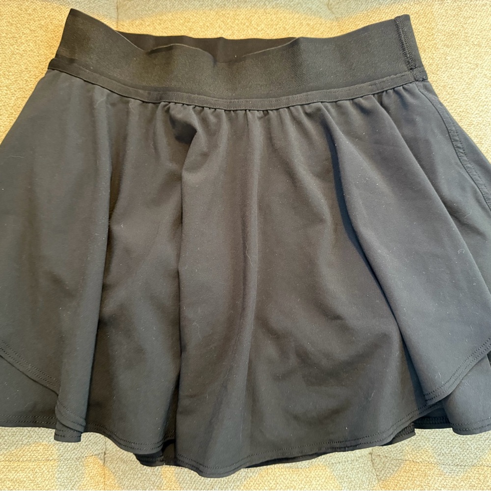 Lululemon Black Athletic Skirt